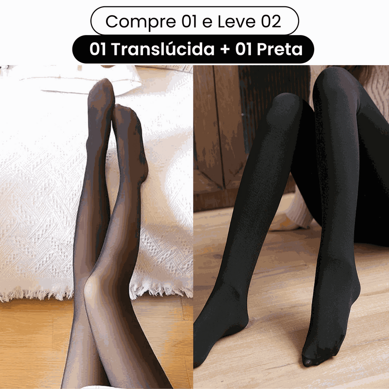 [COMPRE 1 LEVE 2] Meia Calça Térmica Flanelada