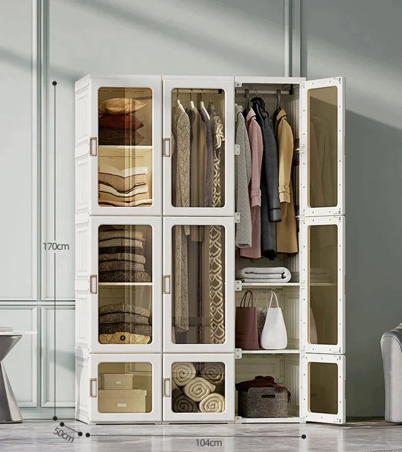 MEGA PROMOÇÃO Closet Dobrável Inteligente  - [COMPRE 1 LEVE 2 + FRETE GRÁTIS]
