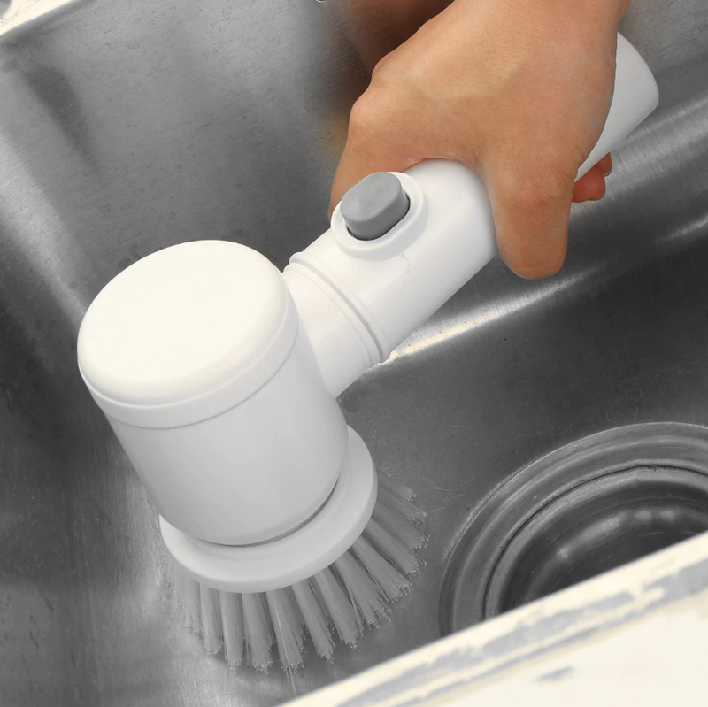 Escova De Limpeza Elétrica 5 em 1 - Master Clean®