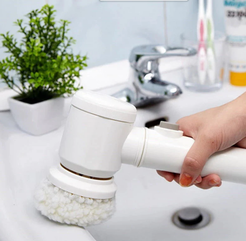 Escova De Limpeza Elétrica 5 em 1 - Master Clean®