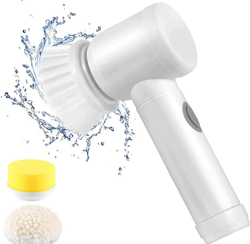 Escova De Limpeza Elétrica 5 em 1 - Master Clean®