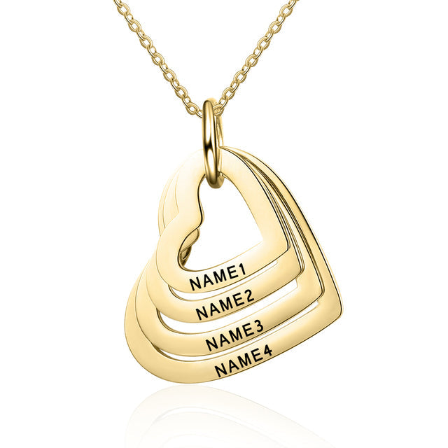 Colar Amor Fraterno Personalizado com Nome - Especial Dia das Mães