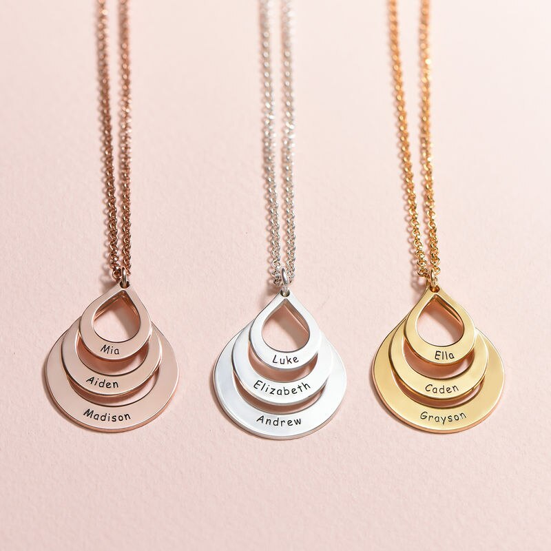 Colar Amor Fraterno Personalizado com Nome - Especial Dia das Mães
