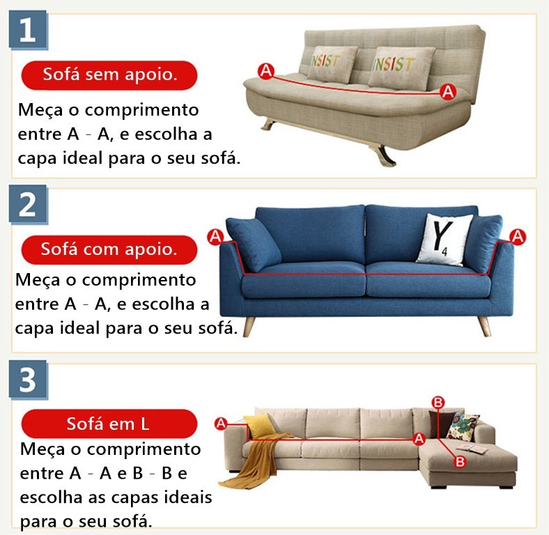 Capa de Sofá ConfortPlus® + Brinde