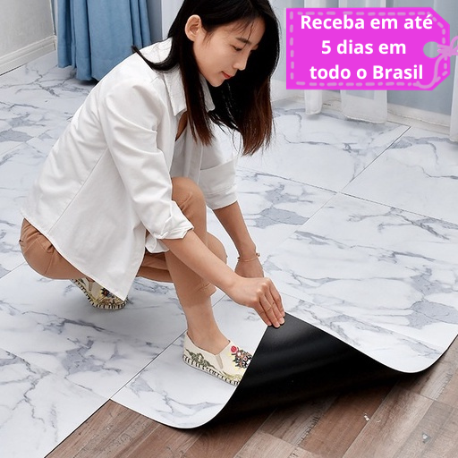 Revestimento Porcelanato Laminado Auto Colante 25x25(valores referente ao kit e não ao m2)