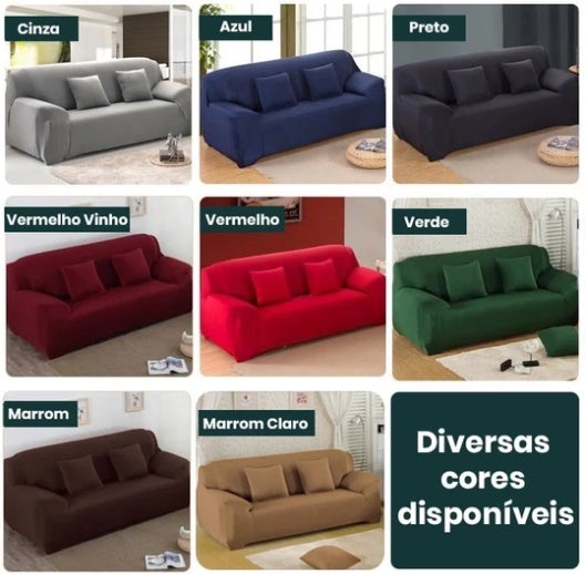 Capa de Sofá ConfortPlus® + Brinde