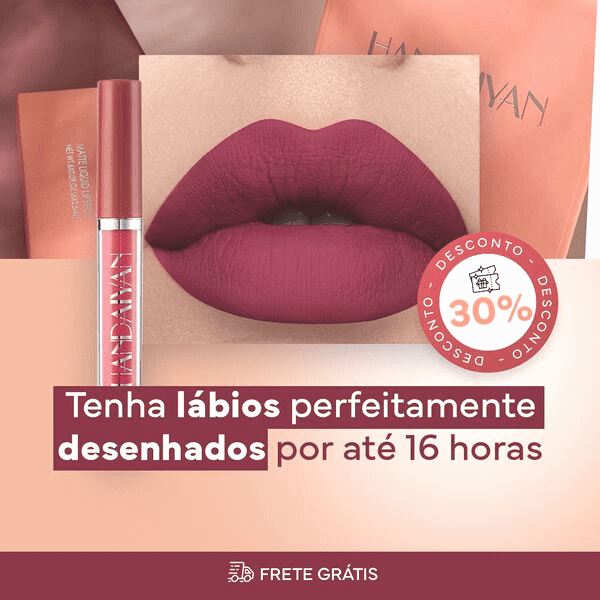 RedFix® - Batom Líquido Matte à Prova d´Água Batons Shop Brasileiro 