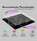 Revestimento Porcelanato Laminado Auto Colante 25x25(valores referente ao kit e não ao m2)